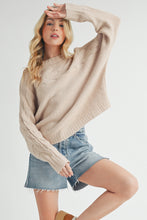 Load image into Gallery viewer, Oak Loose Fit Sweater Long Sleeve Cable Knit Casual Fit