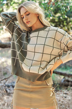 Load image into Gallery viewer, Kaylani Mix Match Plaid Checker Sweater