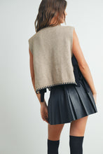 Load image into Gallery viewer, Briana Tie Side Sweater Vest