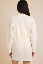 Load image into Gallery viewer, Mariah Cable Button Down Sweater Cardigan