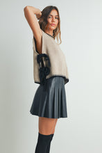 Load image into Gallery viewer, Briana Tie Side Sweater Vest