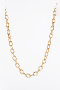 Bold chain necklace - gold