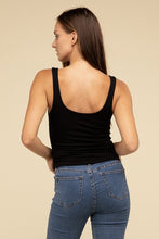 Load image into Gallery viewer, Double Layer Round Neck Tank Top