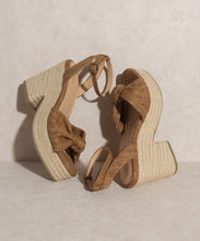 Load image into Gallery viewer, OASIS SOCIETY Mackenzie - Espadrille Wedge Sandal