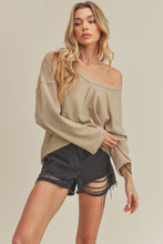 Load image into Gallery viewer, Casey Oversized Sweater Top