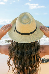 Drawstring Panama Hat