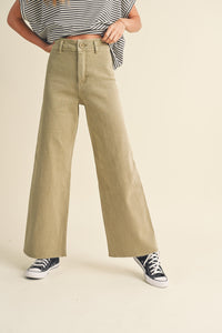 Mackenzie Straight Leg Pants: Brown