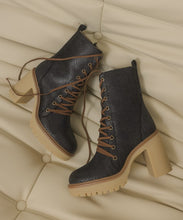 Load image into Gallery viewer, OASIS SOCIETY Jenna - Platform Military Boots