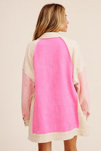 Load image into Gallery viewer, Soft Touch Terry-like Shacket Knit Jacket