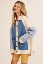 Load image into Gallery viewer, Soft Touch Terry-like Shacket Knit Jacket