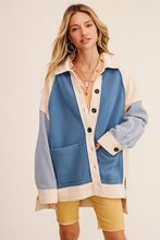 Load image into Gallery viewer, Soft Touch Terry-like Shacket Knit Jacket