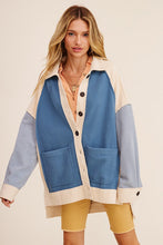 Load image into Gallery viewer, Soft Touch Terry-like Shacket Knit Jacket