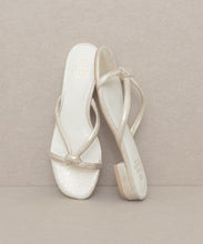 Load image into Gallery viewer, Oasis Society Ada - Delicate Knotted Flat Sandal