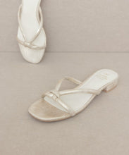 Load image into Gallery viewer, Oasis Society Ada - Delicate Knotted Flat Sandal