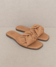 Load image into Gallery viewer, OASIS SOCIETY Zainab - Knotted Slide Sandal