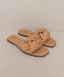 OASIS SOCIETY Zainab - Knotted Slide Sandal