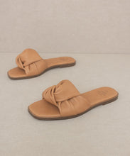 Load image into Gallery viewer, OASIS SOCIETY Zainab - Knotted Slide Sandal