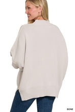 Load image into Gallery viewer, Side Slit Oversized Sweater