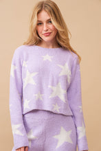 Load image into Gallery viewer, Emery Cozy Lounge Set: Sweater with Matching Pants - Lavender