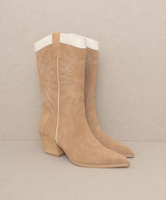 Load image into Gallery viewer, OASIS SOCIETY Halle - Paneled Cowboy Boots