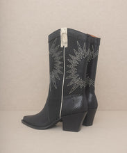 Load image into Gallery viewer, OASIS SOCIETY Halle - Paneled Cowboy Boots