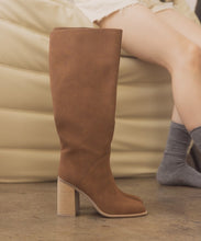 Load image into Gallery viewer, OASIS SOCIETY Shiloh - Knee High Block Heel Boots