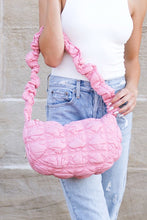 Load image into Gallery viewer, Indy Convertible Quilted Puffer Crossbody