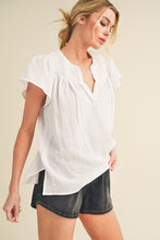 Load image into Gallery viewer, Thia Embroidered Short Sleeve Top