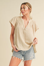 Load image into Gallery viewer, Thia Embroidered Short Sleeve Top