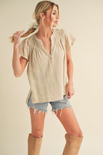 Load image into Gallery viewer, Thia Embroidered Short Sleeve Top