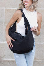 Load image into Gallery viewer, Piper Oversized Nylon Carryall Messenger