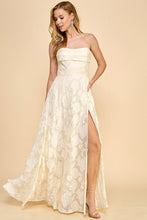 Load image into Gallery viewer, Francesca Ivory Strapless Sweetheart Gown