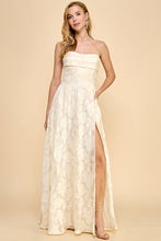 Load image into Gallery viewer, Francesca Ivory Strapless Sweetheart Gown