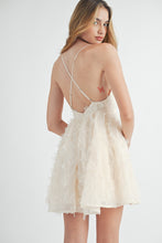 Load image into Gallery viewer, Sierra Tulle Flare Mini Dress - Ivory