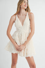 Load image into Gallery viewer, Sierra Tulle Flare Mini Dress - Ivory