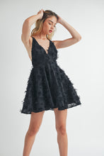 Load image into Gallery viewer, Sierra Tulle Flare Mini Dress - Black