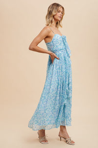 Brenna Rose Waterfall Floral Maxi Dress