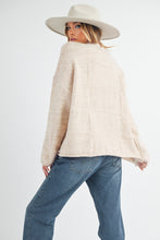 Load image into Gallery viewer, Rory Mock Neck Sweater - Beige