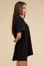 Load image into Gallery viewer, Cotton Drop Shoulder Oversized Top