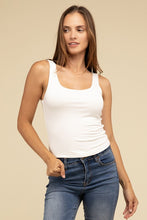 Load image into Gallery viewer, Double Layer Round Neck Tank Top