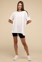 Load image into Gallery viewer, Cotton Drop Shoulder Oversized Top