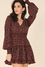 Load image into Gallery viewer, Ditsy floral mini dress