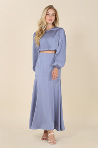 Camilla Two-piece Mermaid Maxi Skirt Set