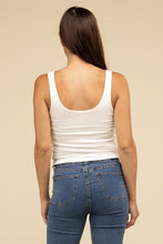 Load image into Gallery viewer, Double Layer Round Neck Tank Top