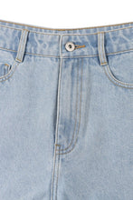 Load image into Gallery viewer, roll up denim shorts