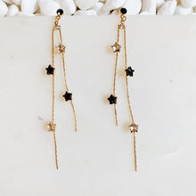 Load image into Gallery viewer, Strands of Stars Earrings