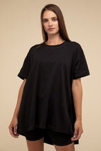 Load image into Gallery viewer, Cotton Drop Shoulder Oversized Top